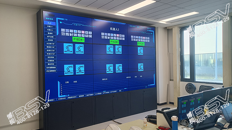 某企業(yè)監(jiān)控中心-55寸液晶拼接屏